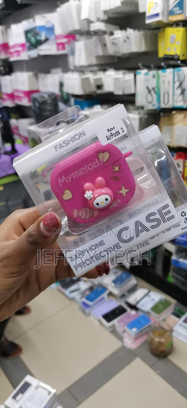 My Melody Cute Silicone Protective Cover Designed for Airpods 3 - thumbnail 3