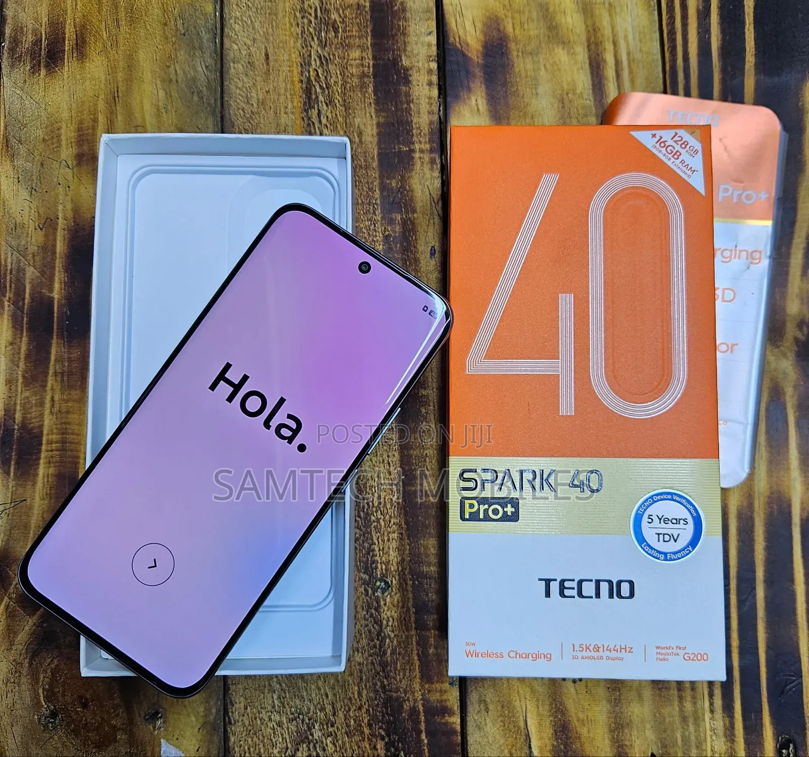 Tecno Spark 40 Pro+ 128 GB Gray
