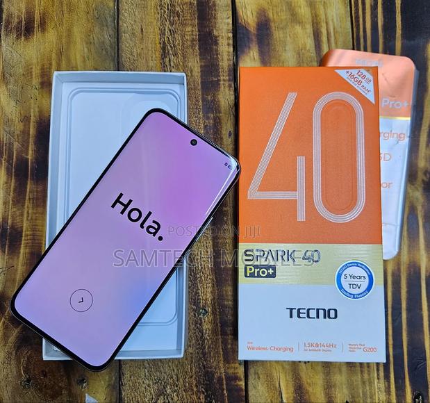 Tecno Spark 40 Pro+ 128 GB Gray - thumbnail 2