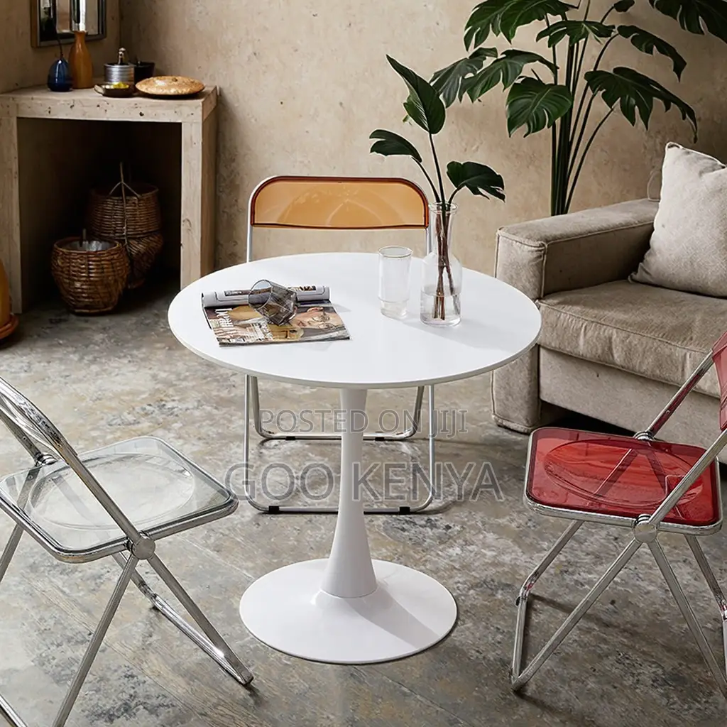 Home Table; Round Rock Plate Table For Home And Office