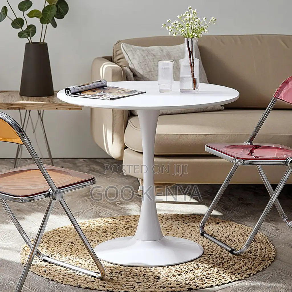 Home Table; Round Rock Plate Table For Home And Office