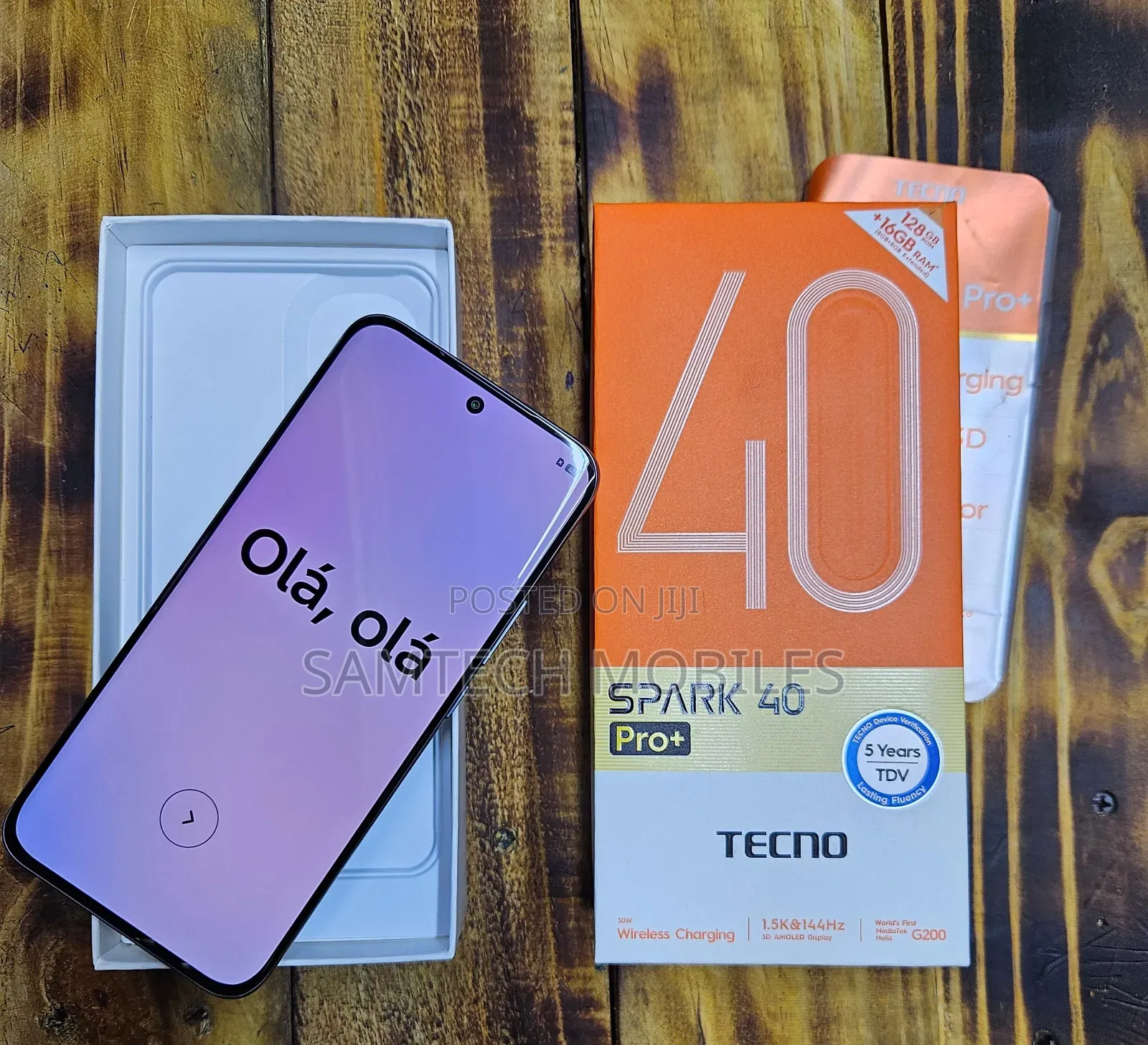 Tecno Spark 40 Pro+ 128 GB Gray