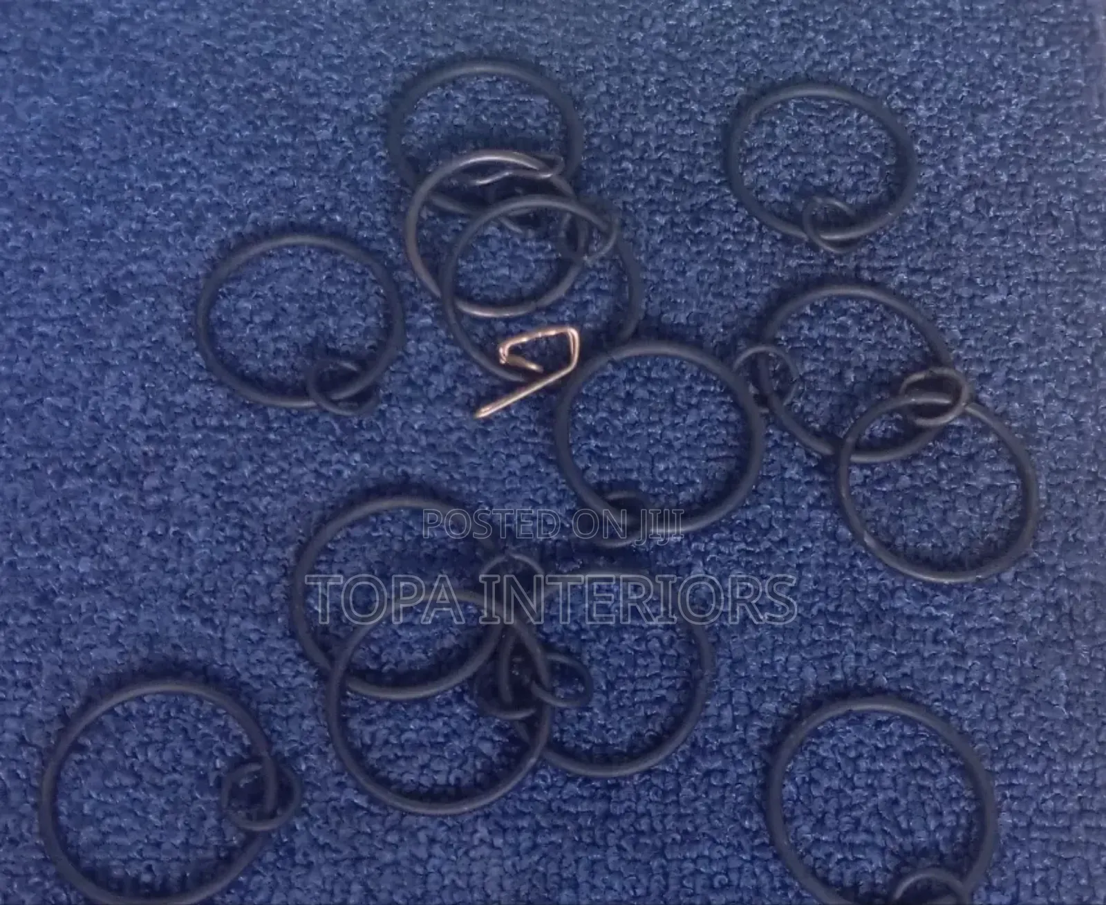 Generic Round Metal Rings for Curtains Installation