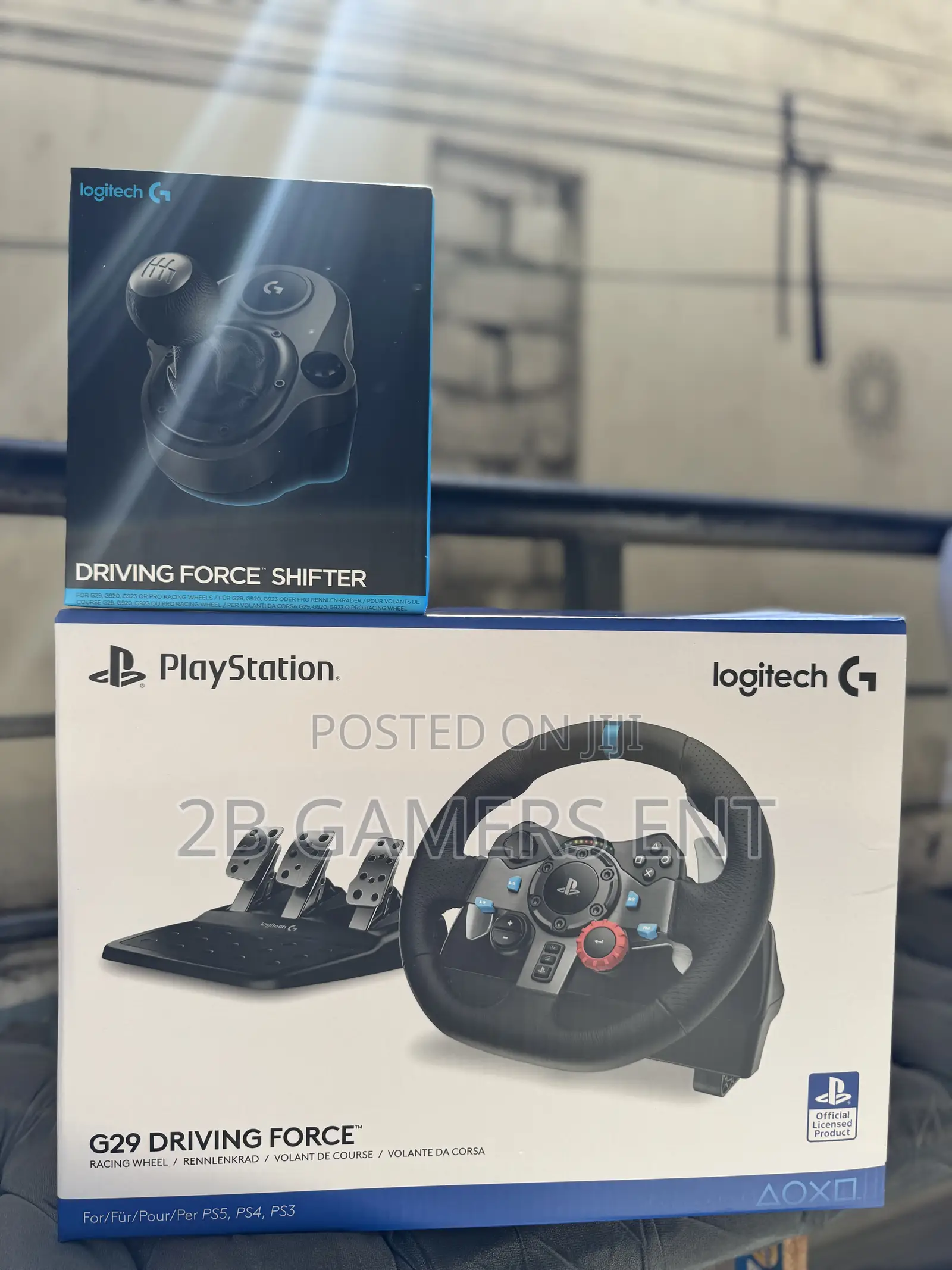 Logitech G29. Plus Shifter New