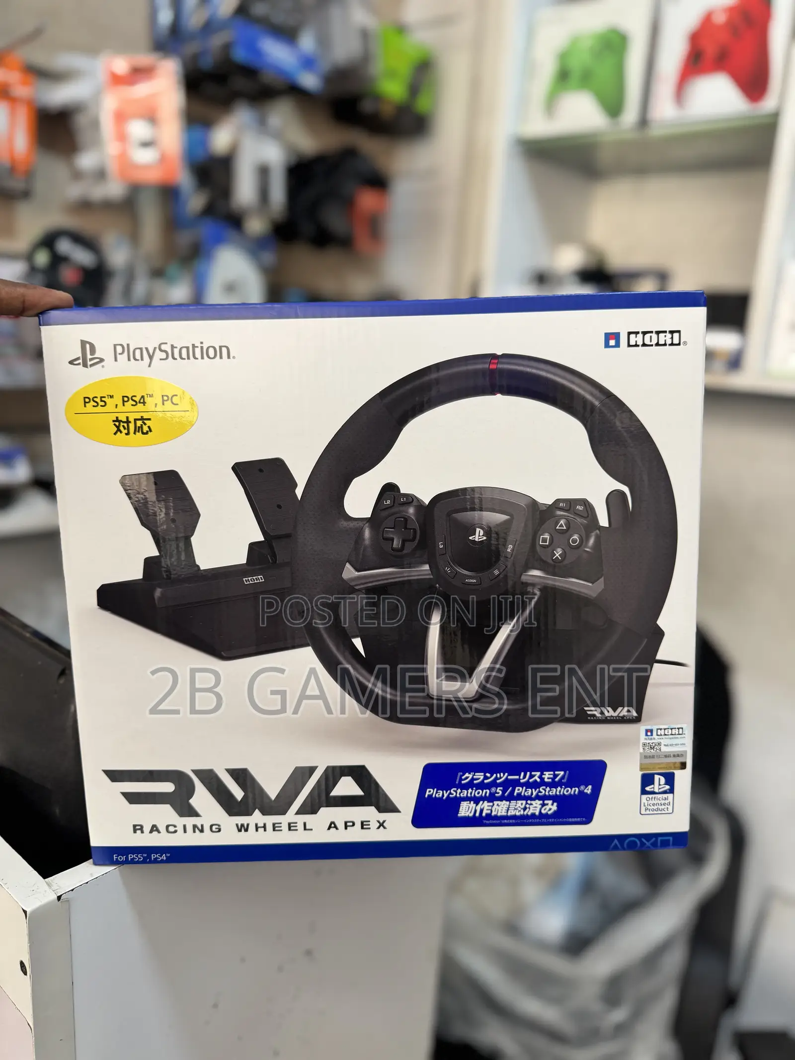Hori Driving Wheel New, Ps4, Ps5
