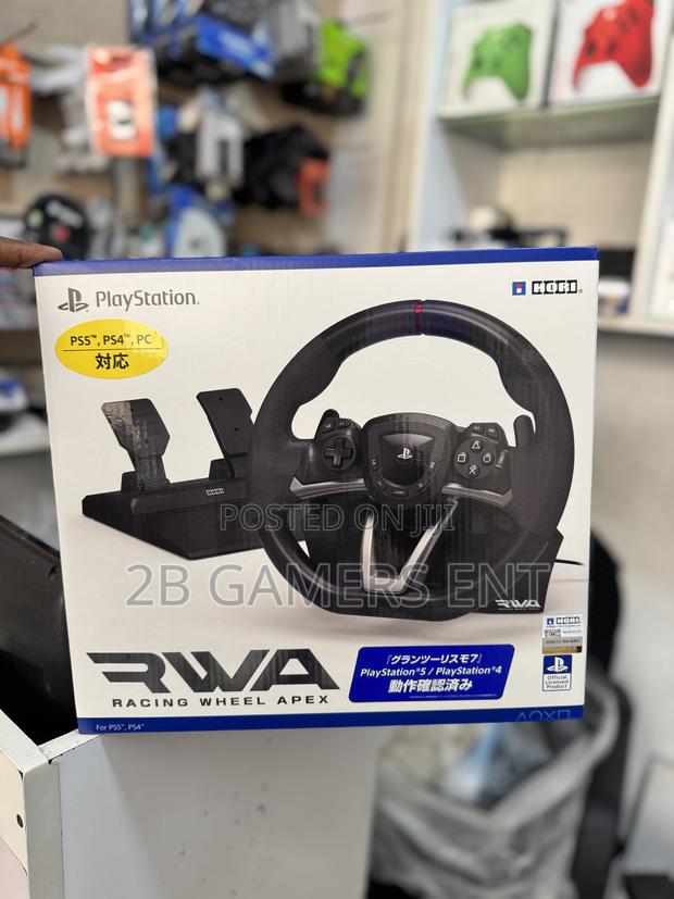 Hori Driving Wheel New, Ps4, Ps5 - thumbnail 2