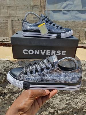 Leather Converse - main view