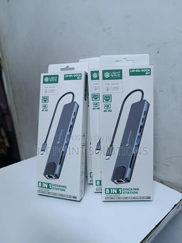 Lightwave 8 In 1 Type C Docking Station - thumbnail 2