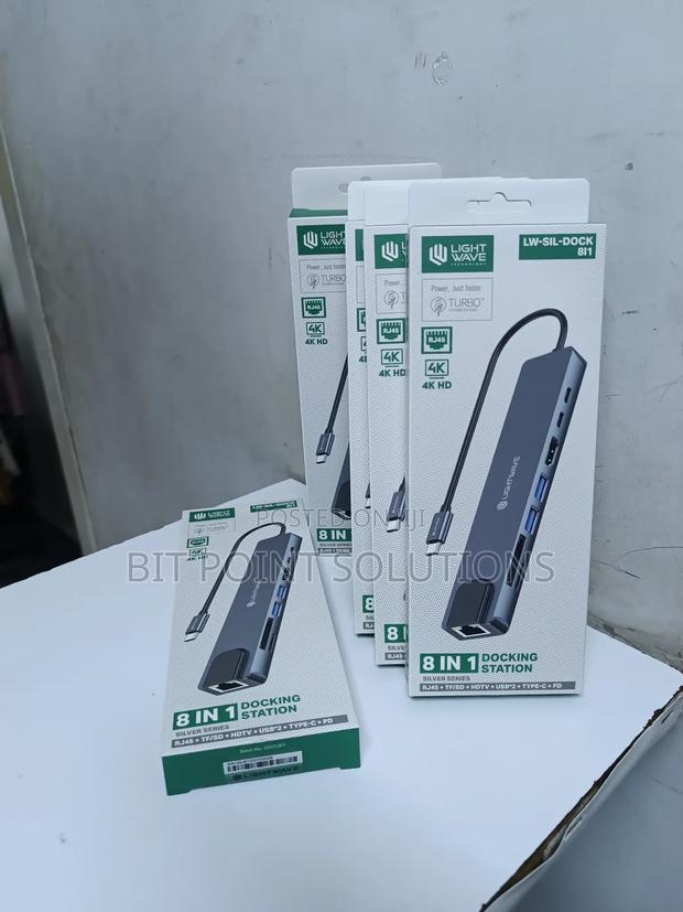 Lightwave 8 In 1 Type C Docking Station - thumbnail 3