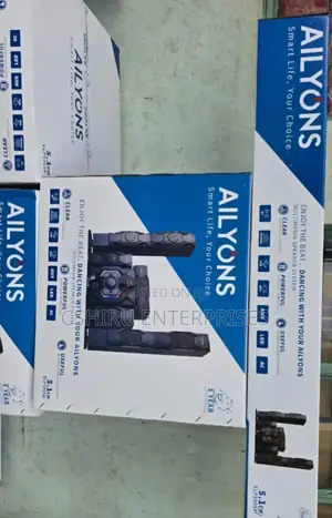 Ailyons Elp5901k 5.1ch Home Theater Multimedia Speaker Sound System