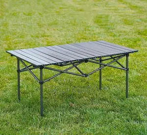 Home Table; Portable Camp Table For 4–6 People – Aluminum Build
