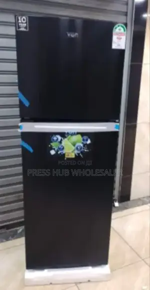 Von VRT-334nvak Double-Door Refrigerator.