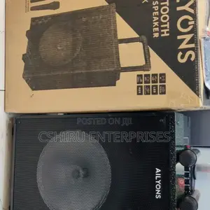 Ailyons Portable Speaker;
12inches