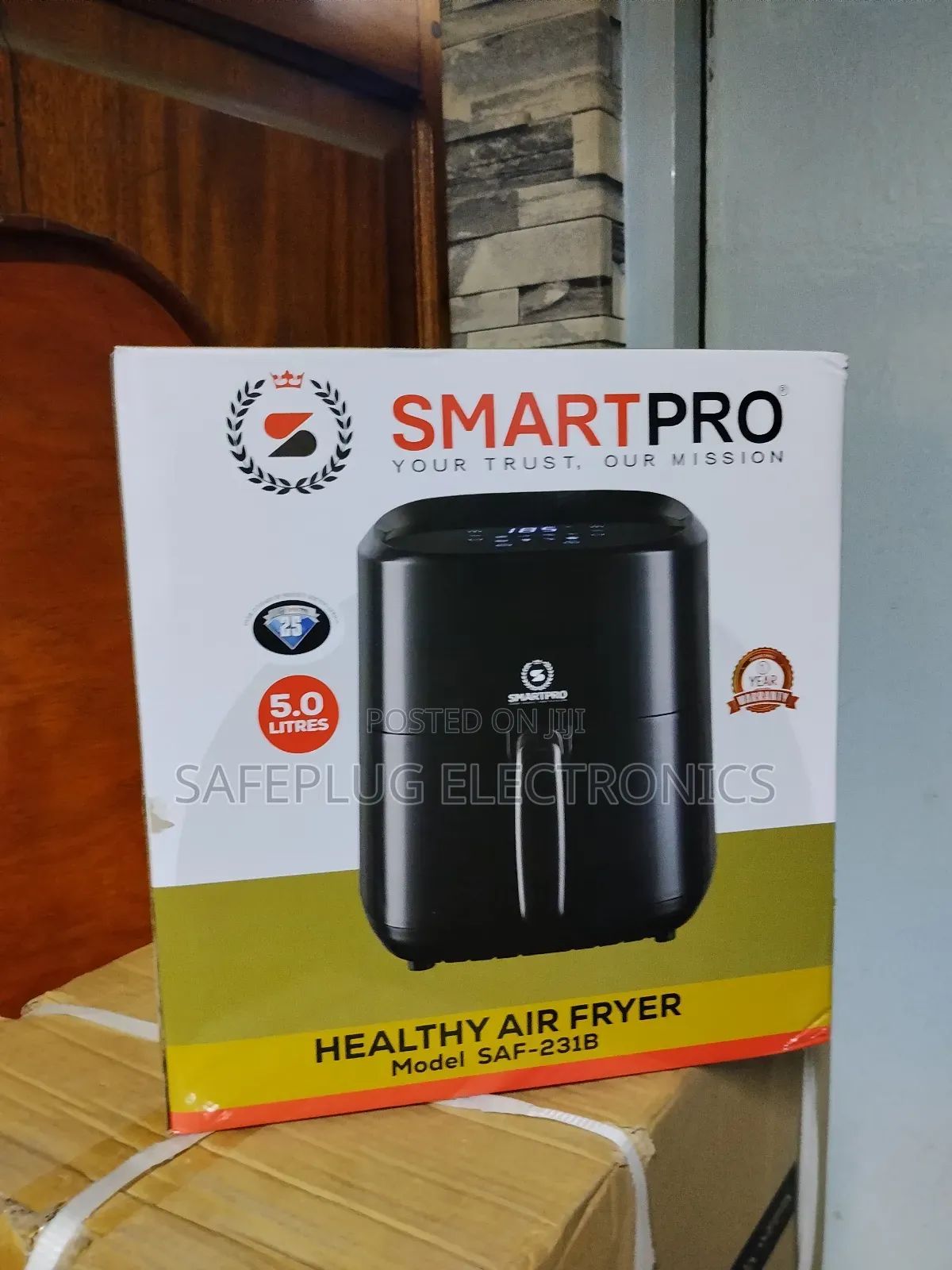 Air Fryer -5l Smart Air Fryer - 80% Less Oil, Crispy Results