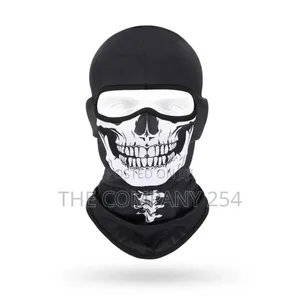 Skull Full Ski Mask 3d Balaclava Uv Protection Motorcycle Ski Scarf