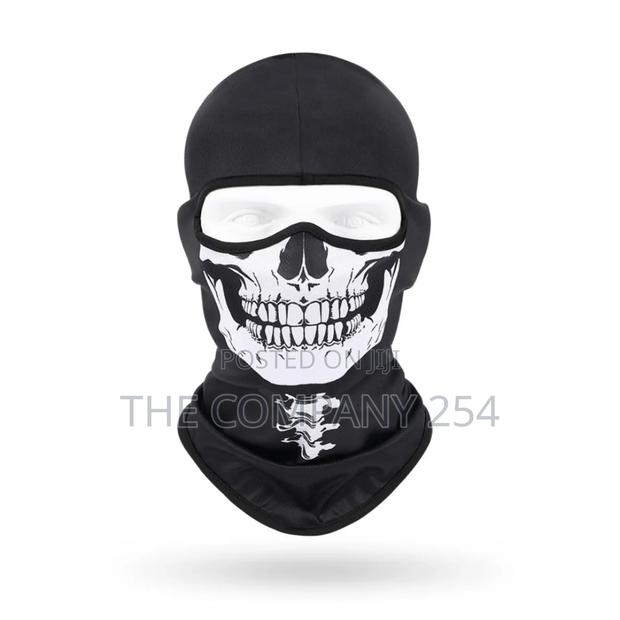 Skull Full Ski Mask 3d Balaclava Uv Protection Motorcycle Ski Scarf - thumbnail 3