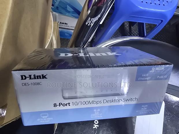 D-Link 8port Switch 100mbps - main view