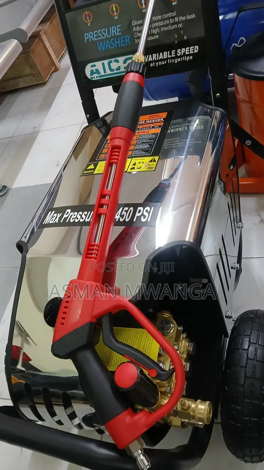 Pressure Washer Aico 3450psi