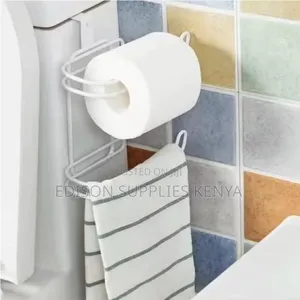 Over-the-Cabinet Kitchen Organizer - Towel Bar Utensil Rack Hook