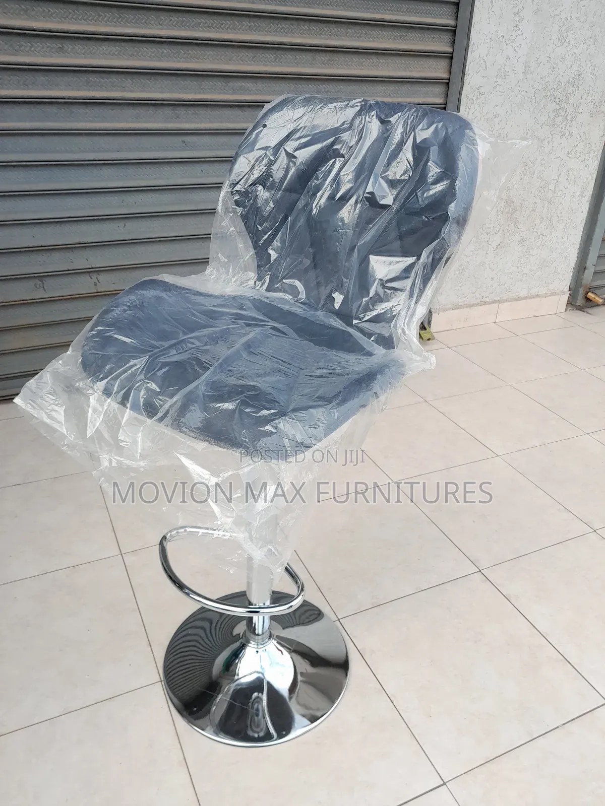 Black Counter Chair