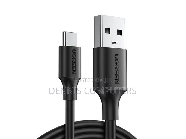 Ugreen Usb-C 2.0 Male to Male 3a Cable 2m (Black) - Us286
