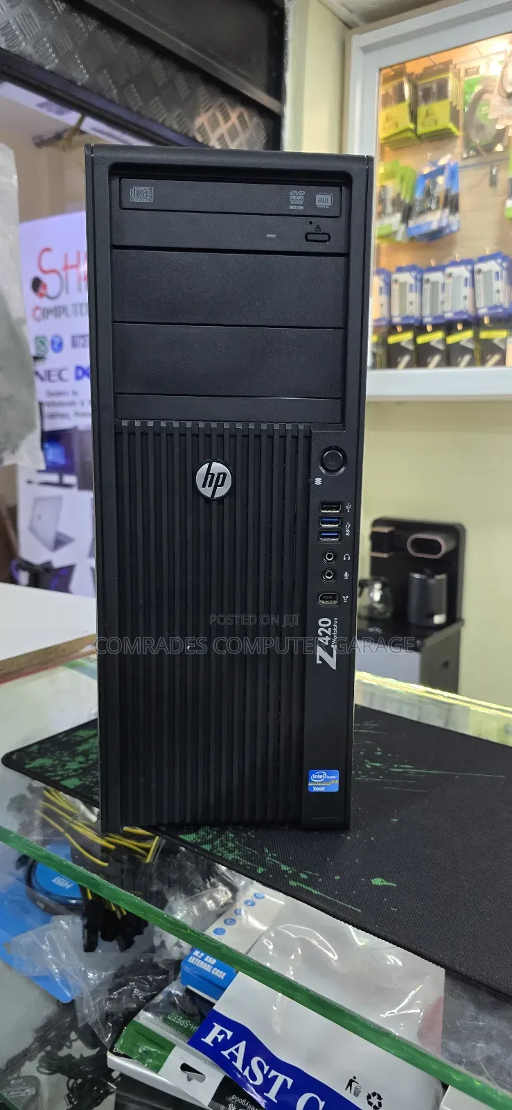Desktop Computer HP Z420 16GB Intel HDD 500GB