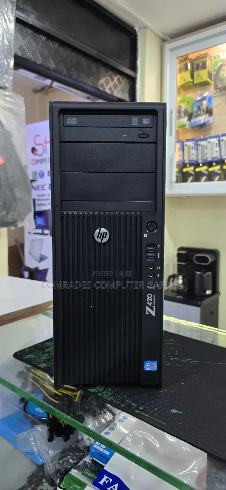 Desktop Computer HP Z420 16GB Intel HDD 500GB