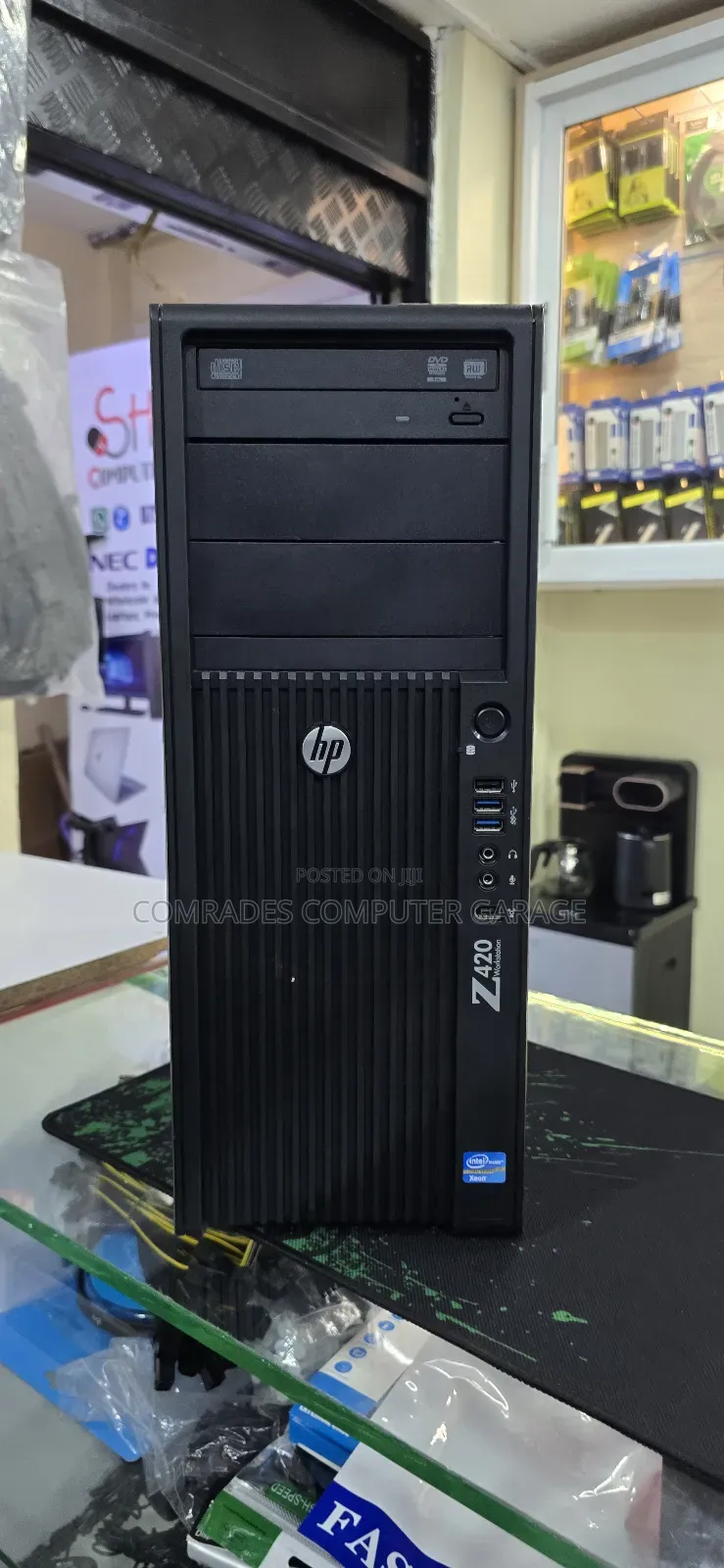 Desktop Computer HP Z420 16GB Intel HDD 500GB