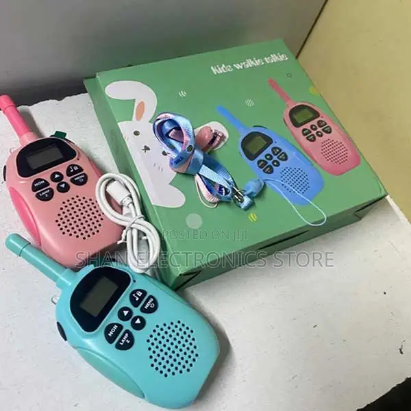 Rechargeable Video Walkie Talkies for Kids, Handheld 2 Pack