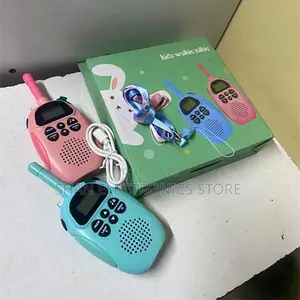 Hiking Toys Ages 3-12 2 Pack Rechargeable Kids Video Walkie Talkies