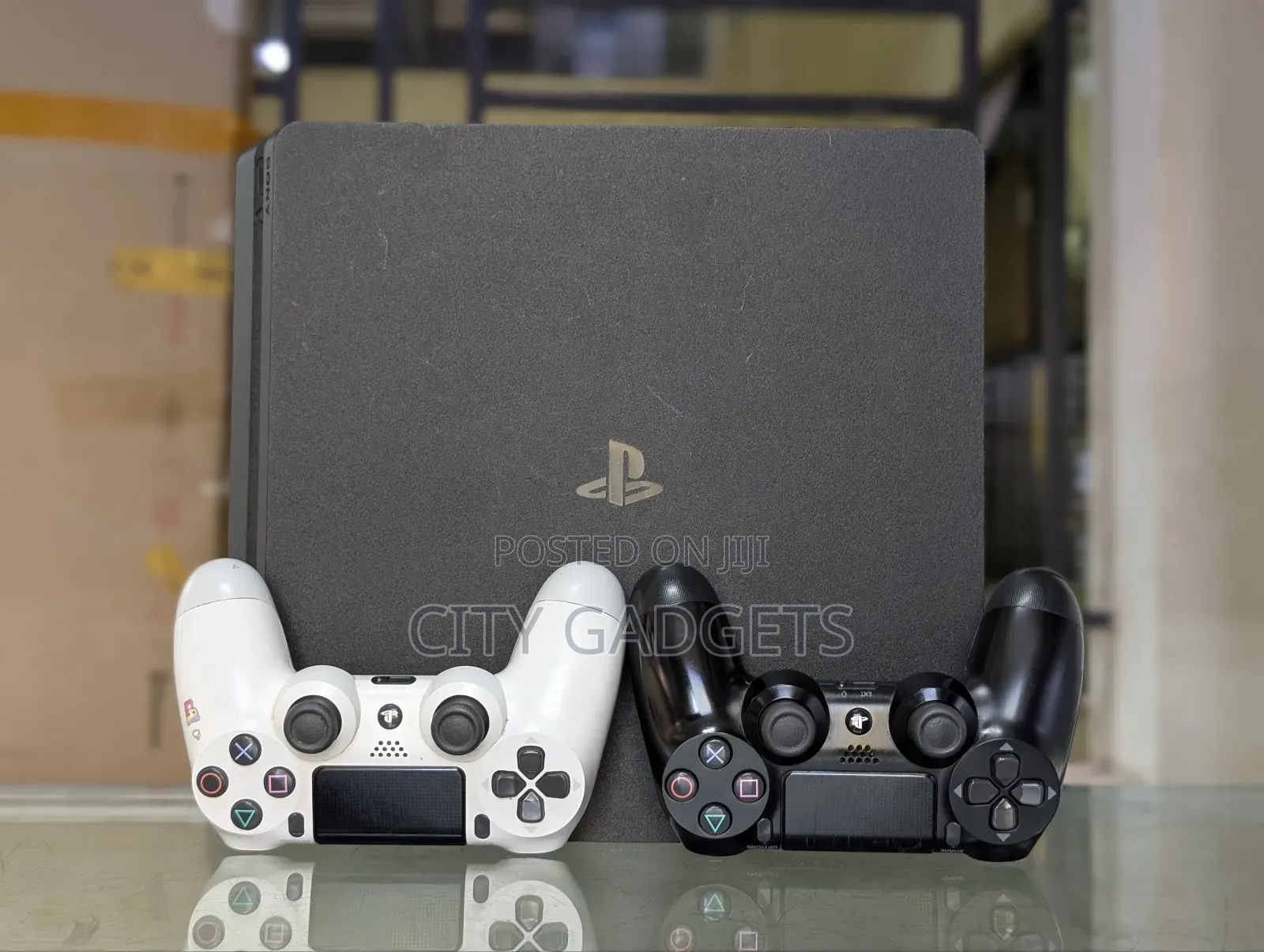 Ps4 Slim Pre-Owned With Two Controllers