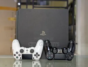 Ps4 Slim Pre-Owned With Two Controllers