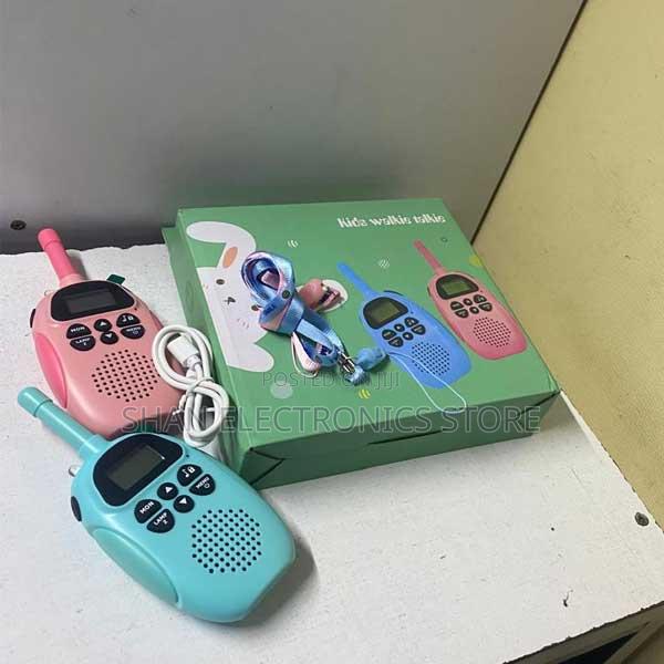 2x Handheld Children's Outdoor Kids Walkie Talkie 22 Channel 2 Way