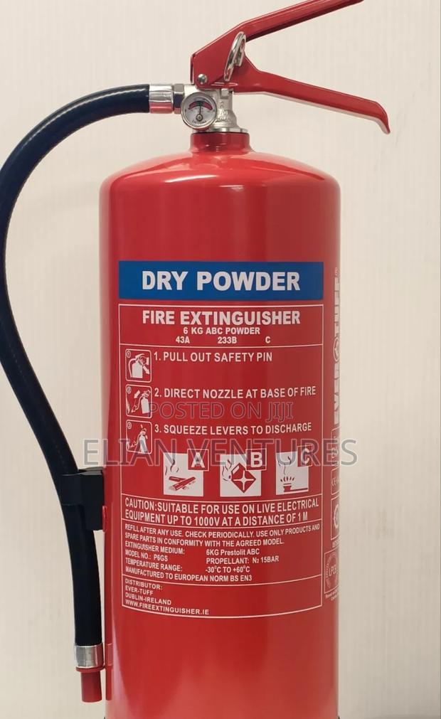 Authentic 6 Kgs Dry Powder Fire Extinguisher