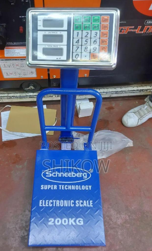 Schneeberg Digital Platform Scales –200kg Platform Scale