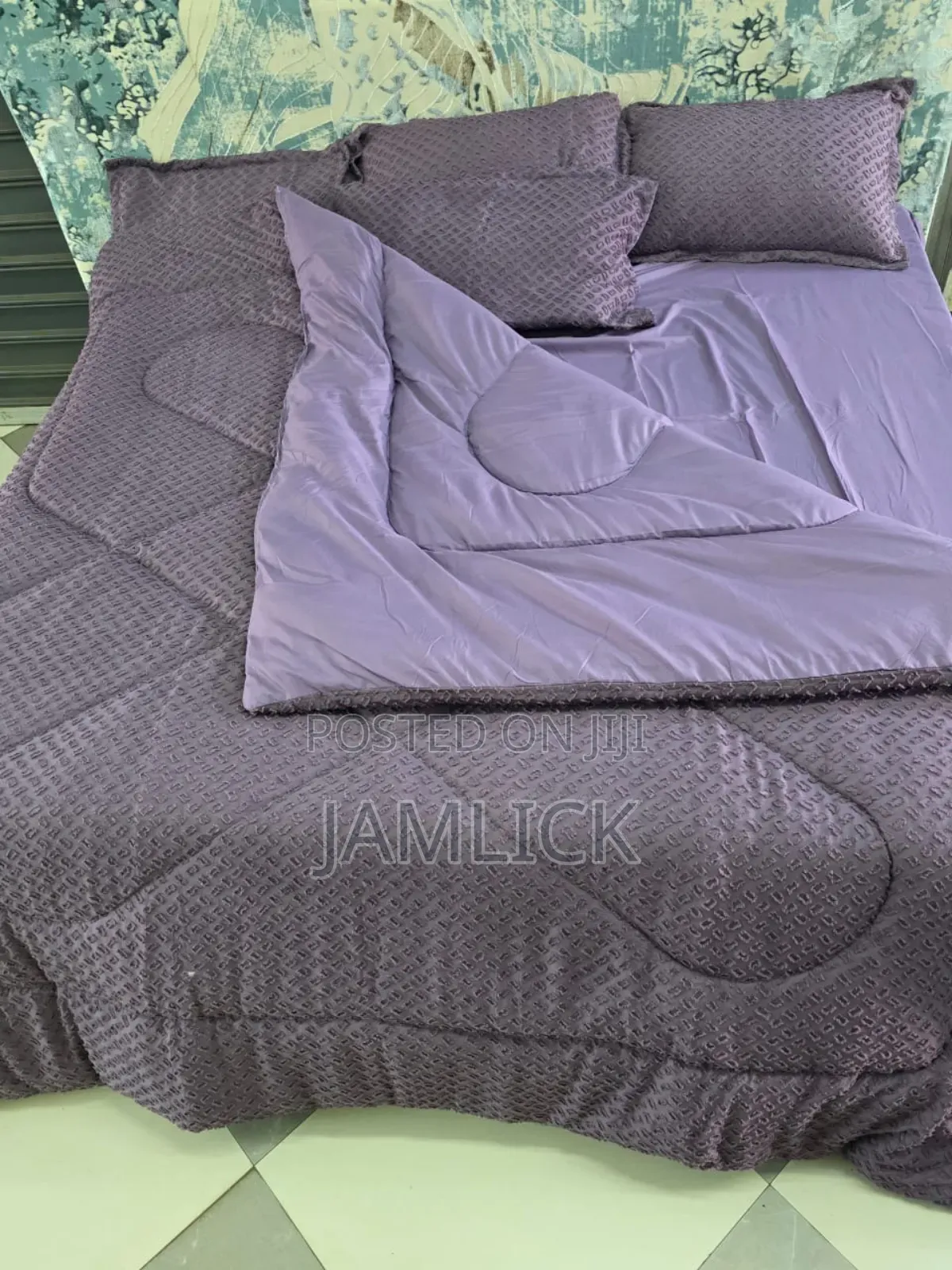 Tufted Duvet Set – 6×6 6×7, Bedsheet + Pillowcases