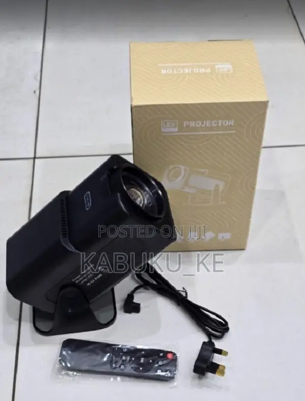 Portable Hy 320 Android Projector For Home Theater | Wifi Smart