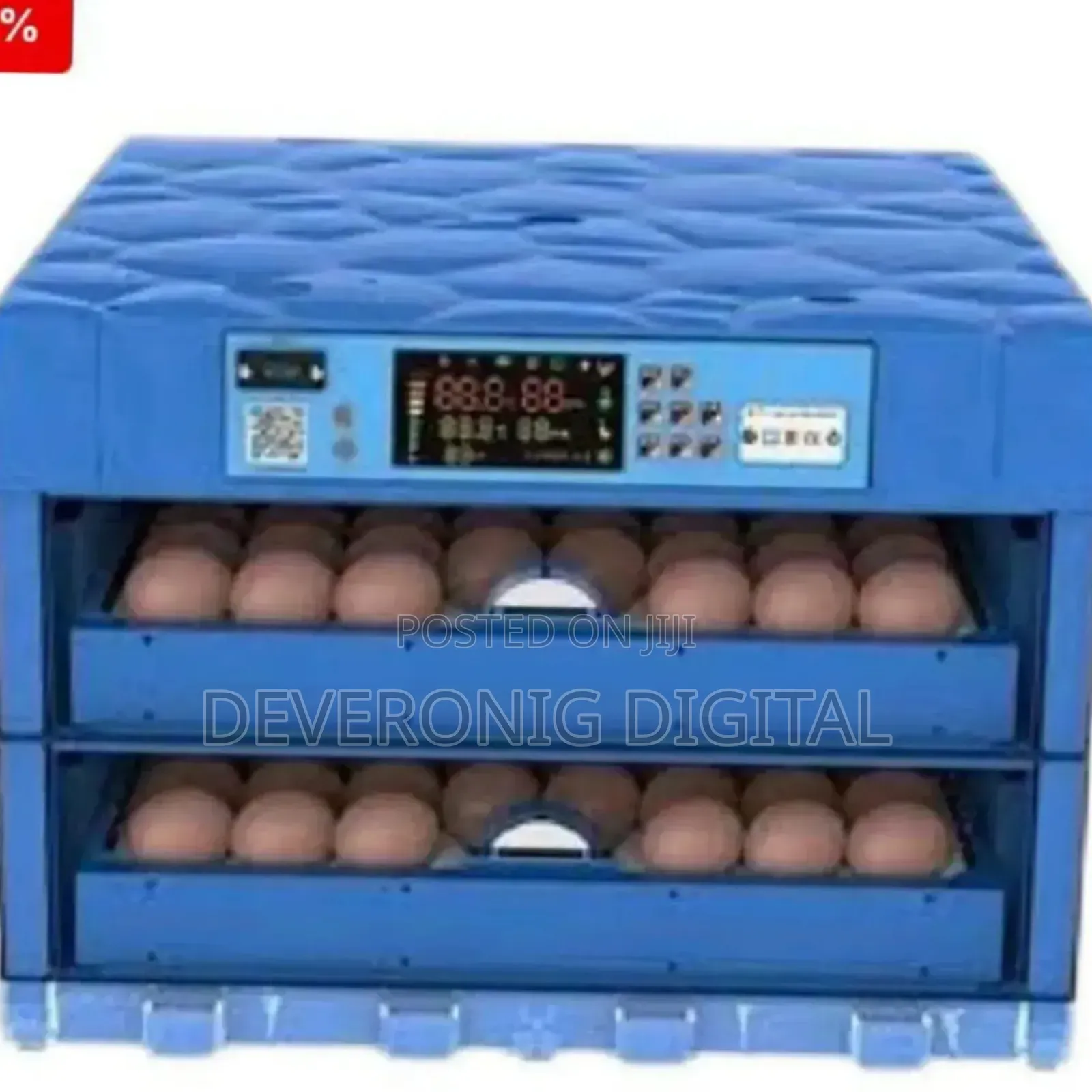128 Eggs Automatic Incubator