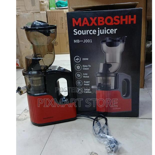Max Bosch 250w Slow Juicer — Large Caliber, Low Noise, Easy Clean