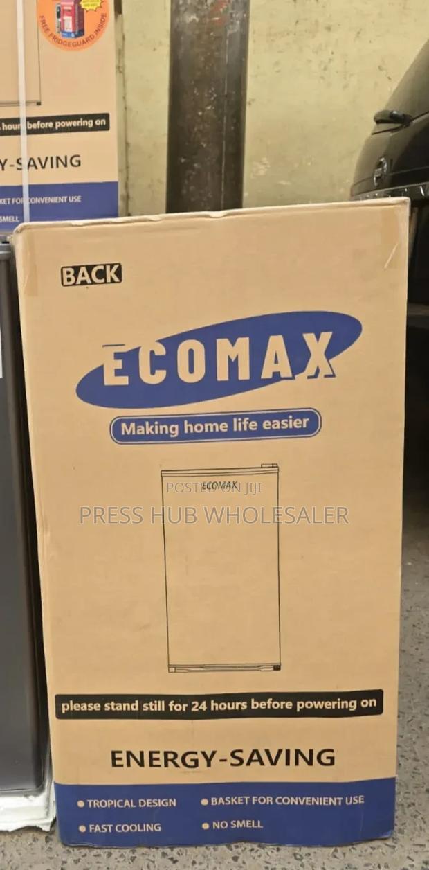Ecomax 90 Litres Dark Silver Single-Door Refrigerator: 