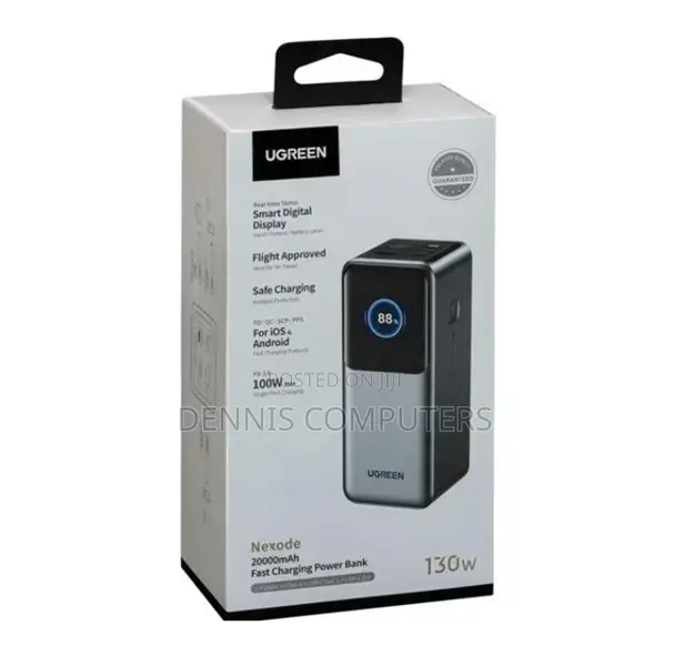 Ugreen 20000mah 130w Fast Charging Power Bank - Pb721