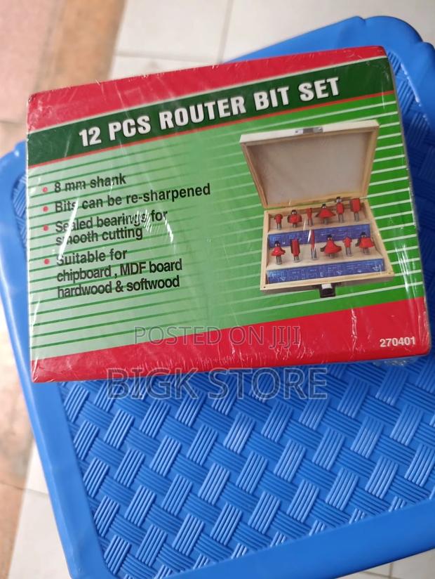 12pcs 8mm Wood Router Bits - main view