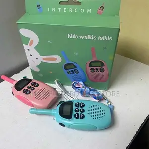 Kid-Friendly Ergonomic Design Long Range 2 Way Walkie Talkies