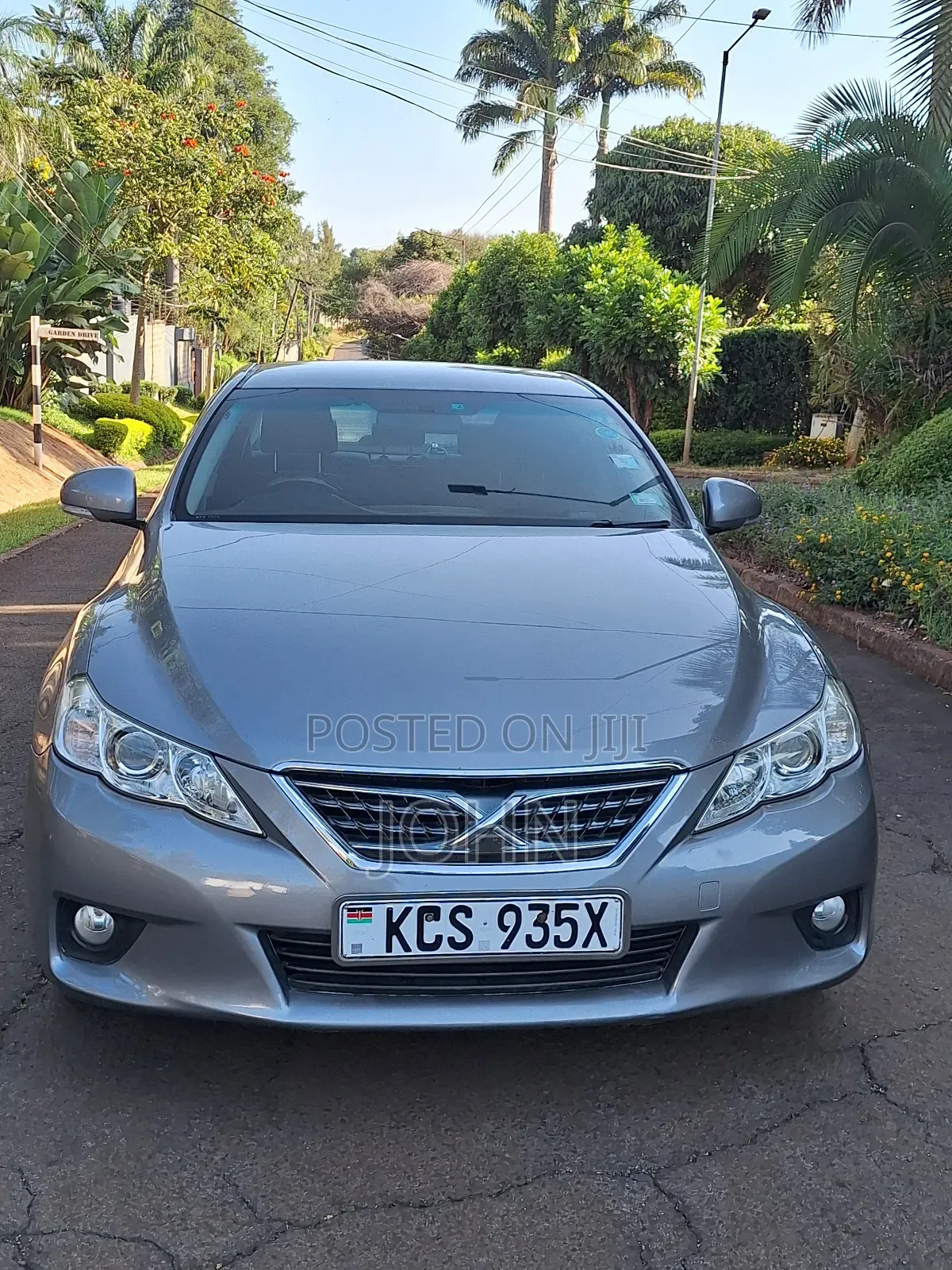 Toyota Mark X 2011 Gray