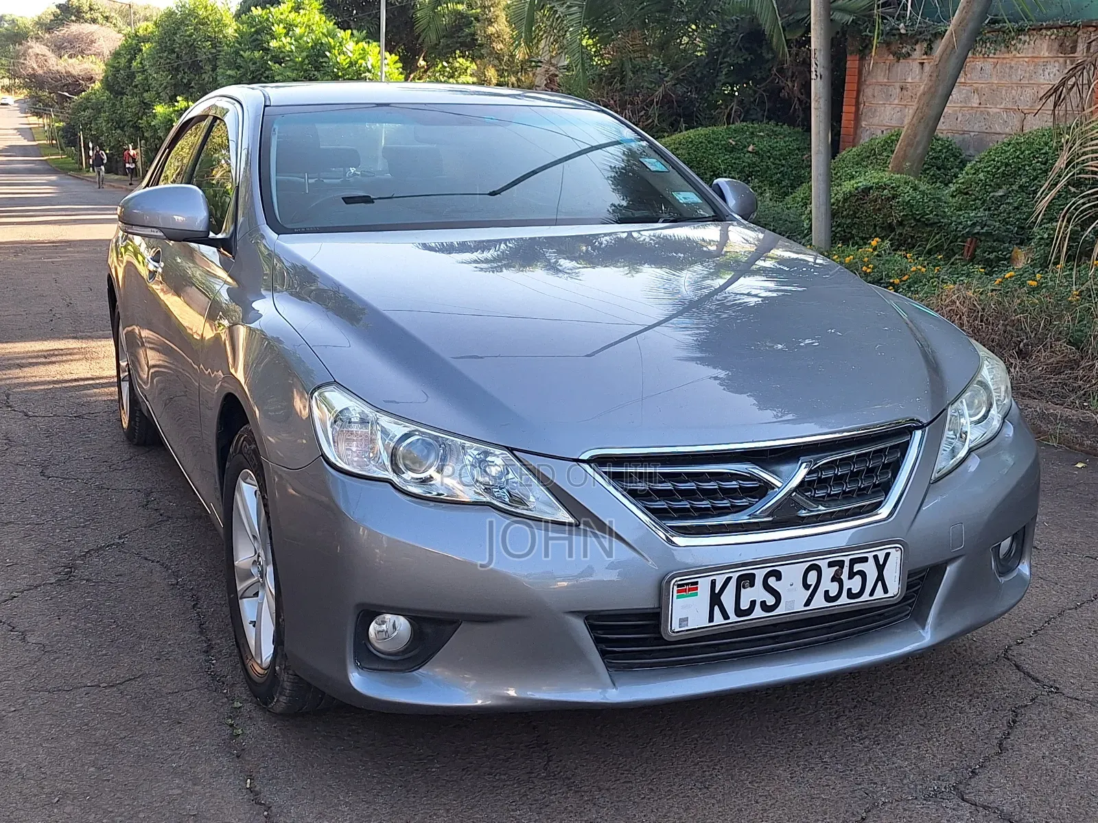 Toyota Mark X 2011 Gray