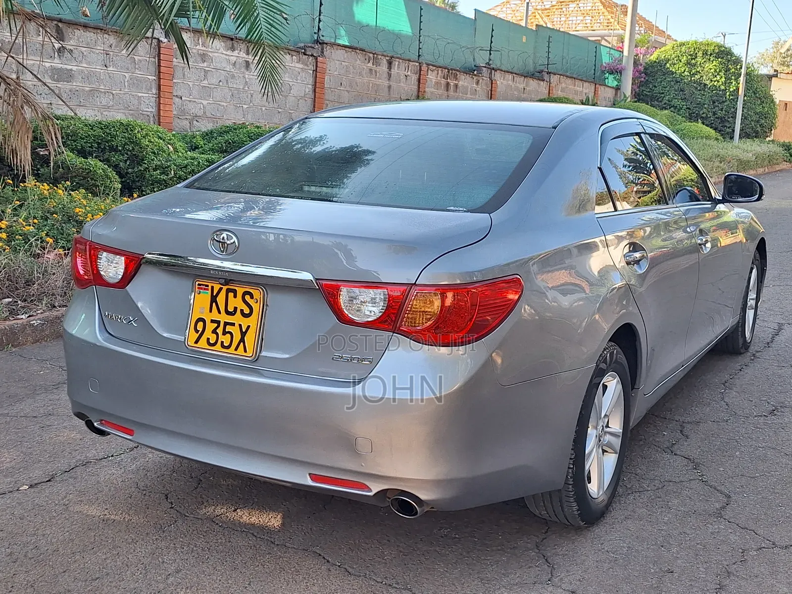 Toyota Mark X 2011 Gray
