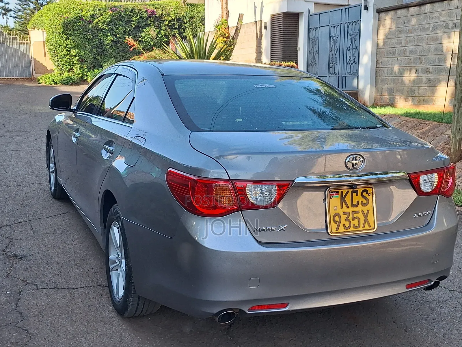 Toyota Mark X 2011 Gray