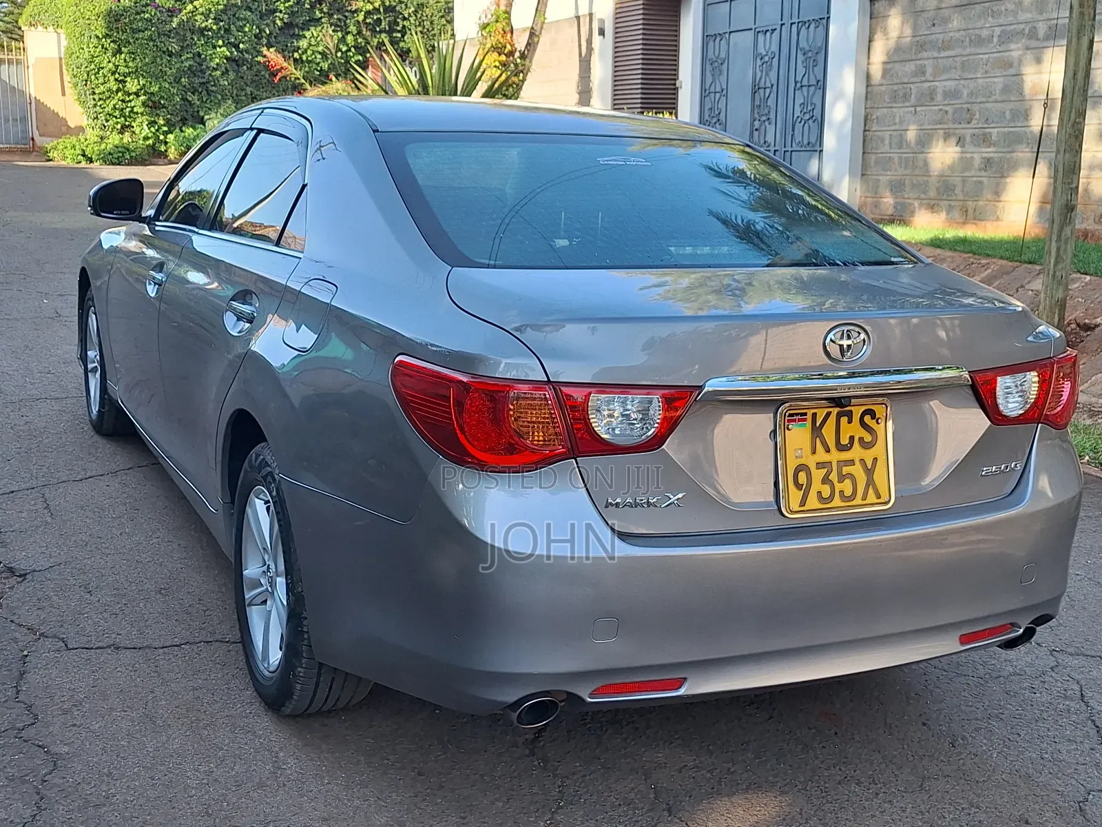 Toyota Mark X 2011 Gray
