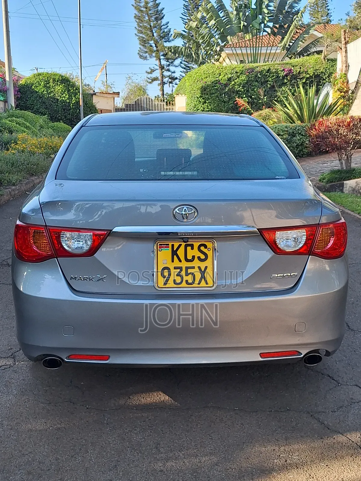Toyota Mark X 2011 Gray