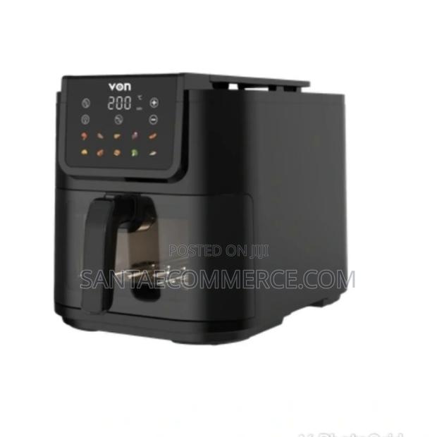Von Vaf080dstk Slim Digital Air Fryer 8l